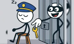 Thief Puzzle Long Hand Game