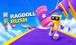 Ragdoll Rush 3D: Sky Race